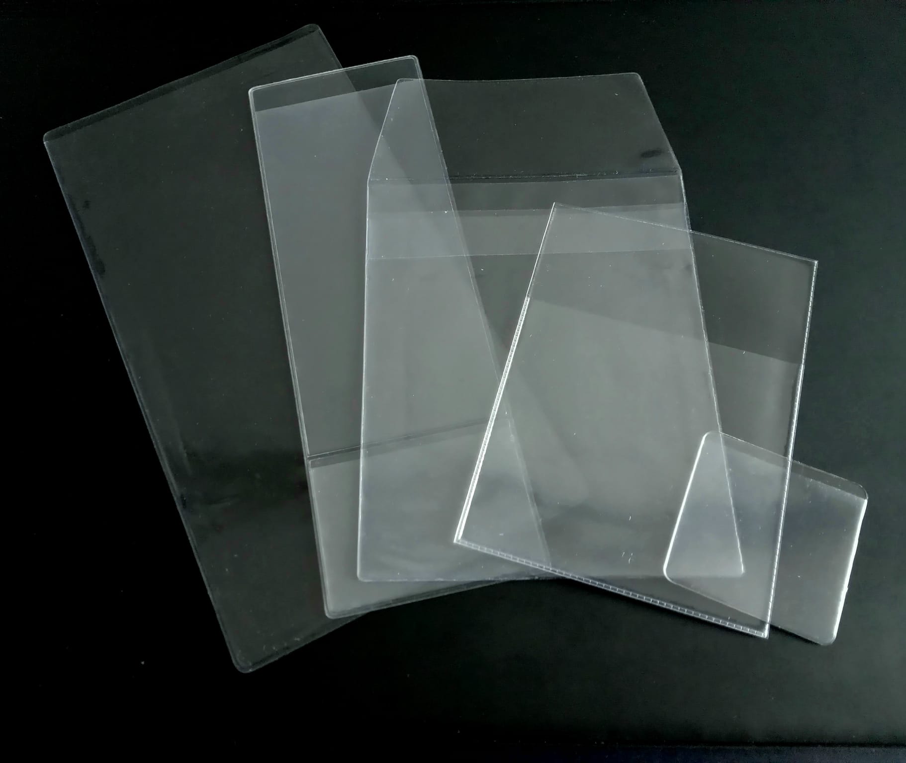 Impression pochette transparente en plastique, pochette PVC